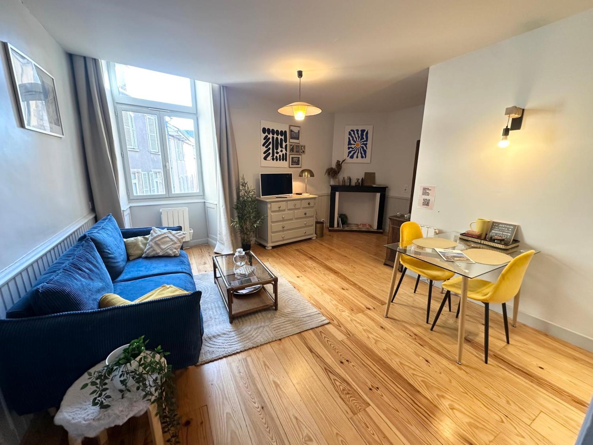 Appartement Le Bourg Hypercentre Wifi 罗德兹 外观 照片